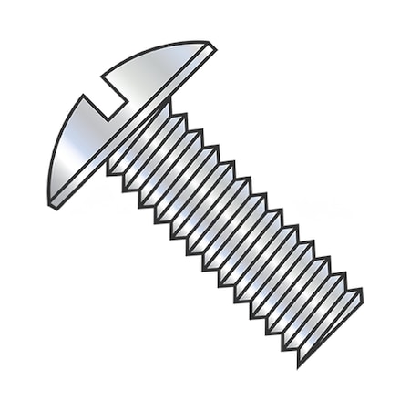 Usa Industrials 5/16"-18 x 1 1/4 in Slotted Truss Machine Screw, Zinc Plated Steel BULK-SCRW-8597